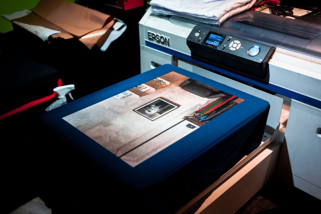 Digitaler Textildruck – DTF-Druck auf T-Shirts von Druck Office